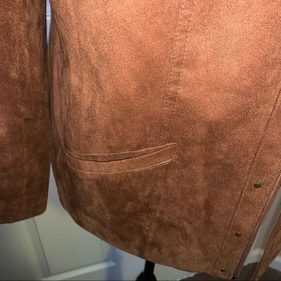 Tanjay “ suede look”  jacket size 10 - Picture 4 of 5